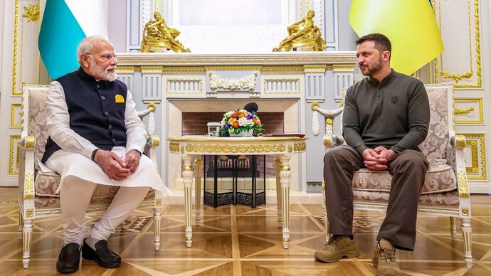 How foreign media reported PM Narendra Modi’s historic visit to Ukraine -  India Today