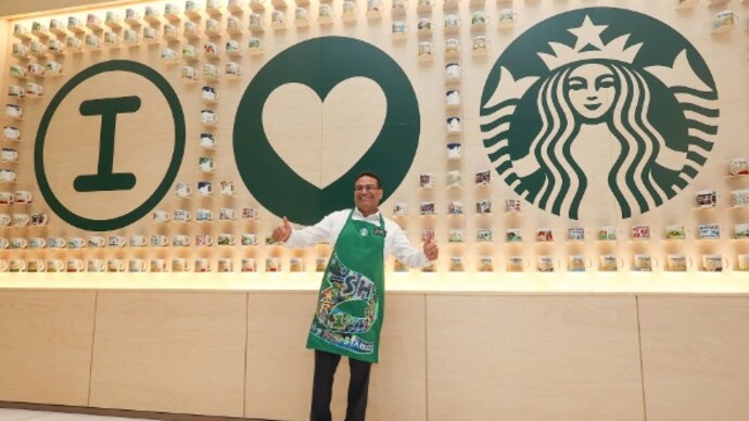 Starbucks’ CFO, Rachel Ruggeri, will serve as the interim CEO. (Photo: LinkedIn/Laxman Narasimhan)