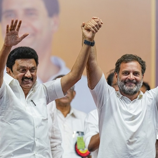 MK Stalin, Rahul Gandhi warm X camaraderie wins internet: Cycling, lunch  and sweets - India Today