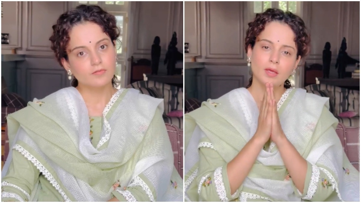 Kangana Ranaut said the three farm laws should be brought back.