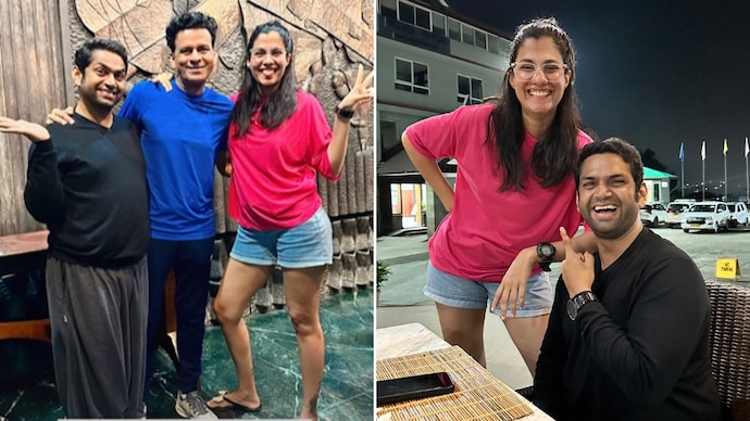 The cast and crew of Family 3 are in Nagaland to shoot for the series. (Photo: Instagram/Shreya Dhanwanthary) The cast and crew of Family 3 are in Nagaland shooting for the series.