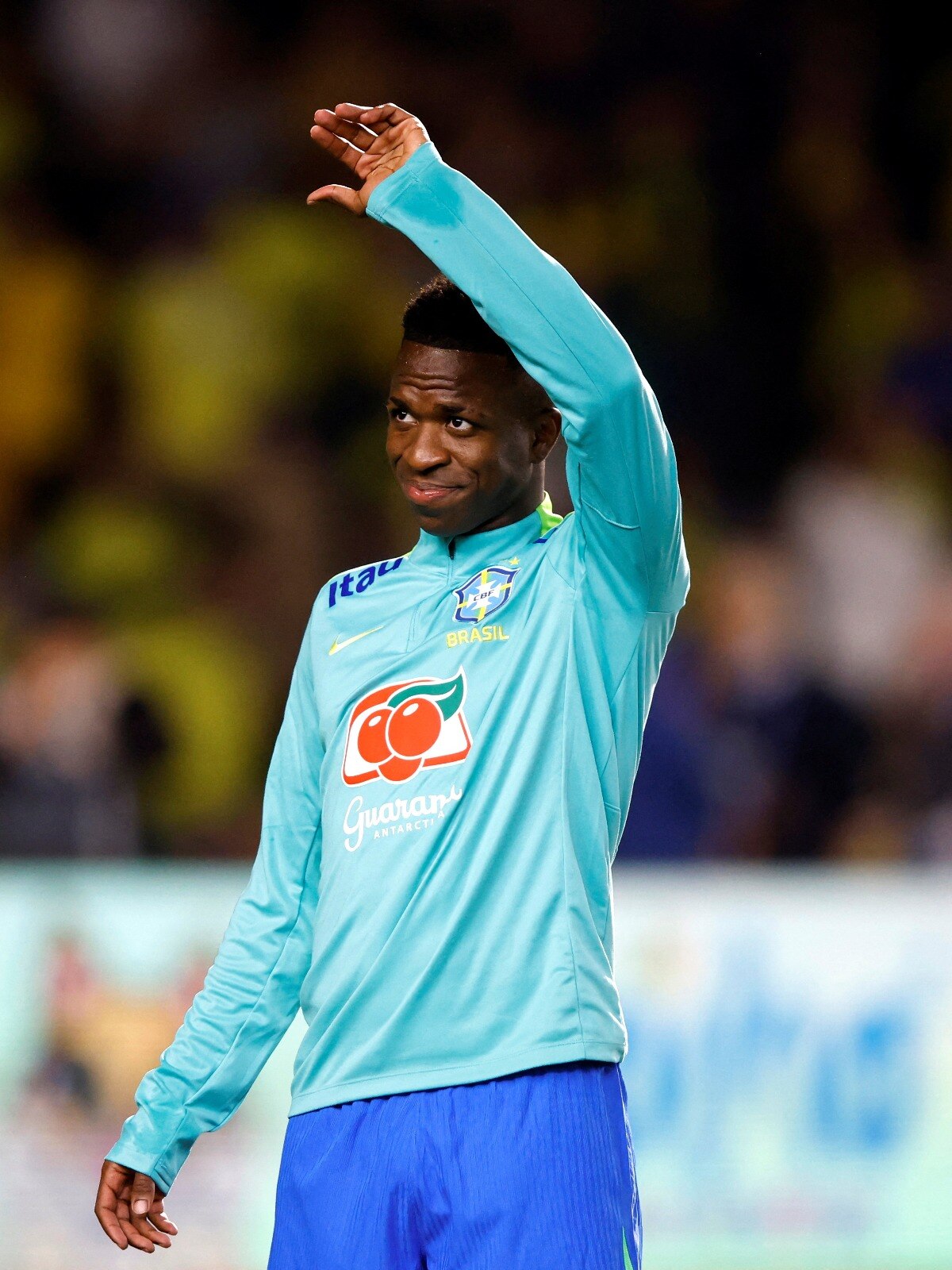 Vinicius Jr. in action