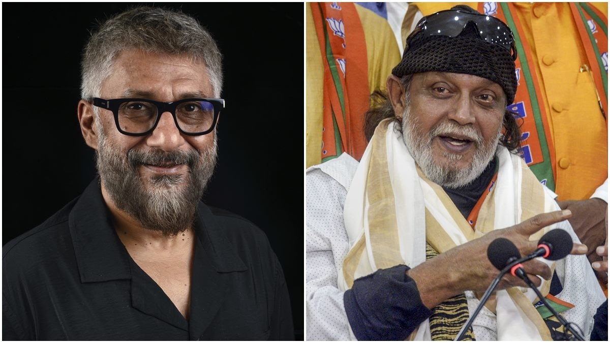 Vivek Agnihotri and Mithun Chakraborty