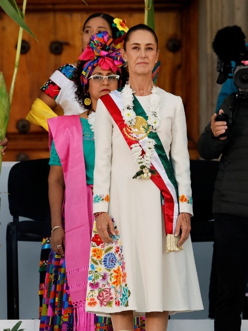 Claudia Sheinbaum sworn in as Mexico's first female president: It's time for women