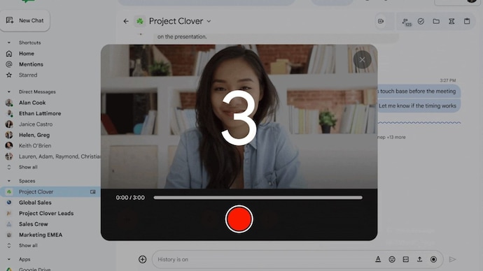 Google will now allow users to send video messages in chat: Here’s how Google will now allow users to send video messages in chat: Here’s how