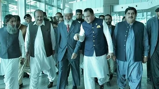 Islamic preacher Zakir Naik arrived in Pakistan for a weeks-long visit on Monday. (Photo: X/@drzakiranaik)