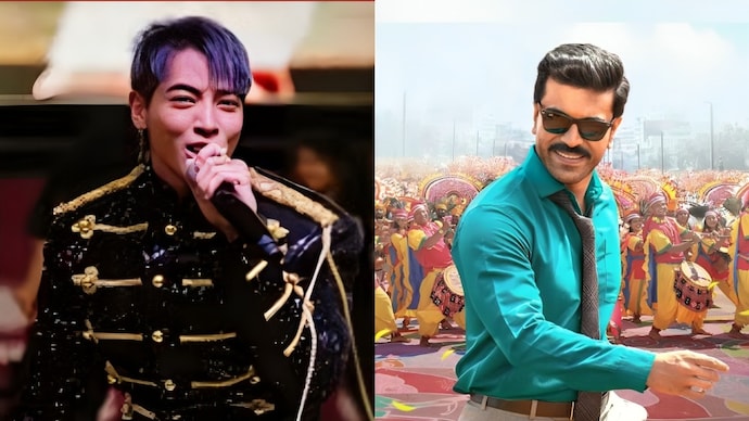 Korean singer Aoora danced to Ram Charan's Game Changer song. (Photo: Instagram/Aoora)