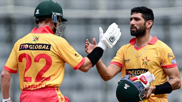 Sikandar Raza's 33-ball 100 helps Zimbabwe post highest T20I score of 344  vs Gambia - India Today