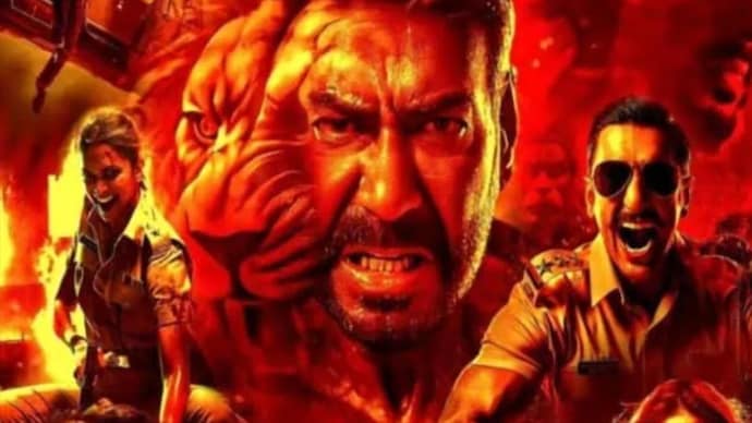 Advance booking of Singham Again, latest update of the first day (Photo: Movie Poster) Advance booking of Singham again: Ajay Devgan's film close to Rs 10 crore with more shows