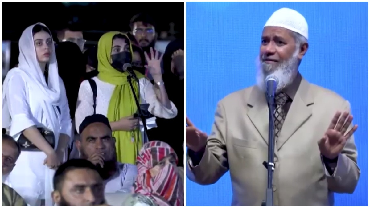 Zakir Naik's heated exchange with girl on Islam and paedophilia, video is viral