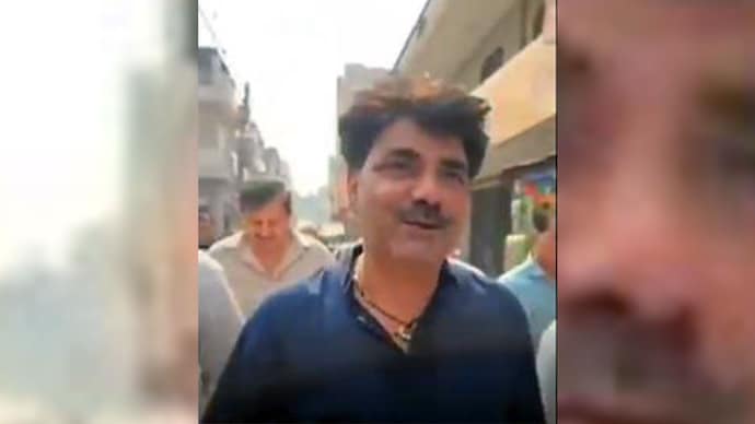 AAP MLA Naresh Balyan. AAP MLA Naresh Balyan