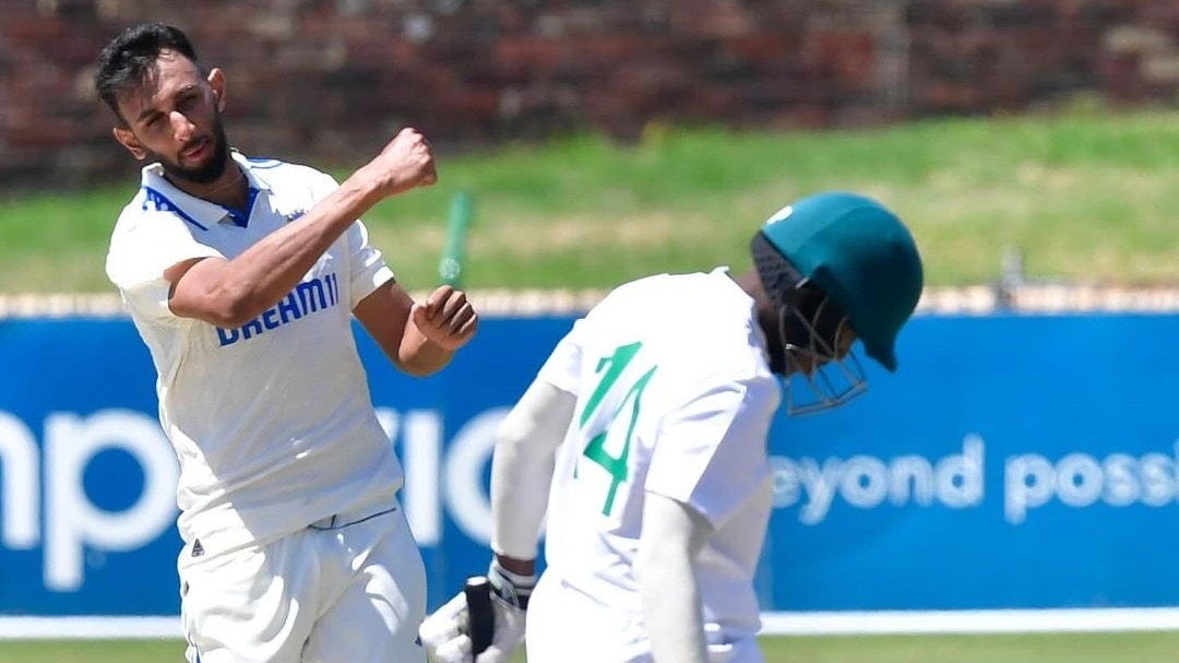 પ્રસિદે ઓસ્ટ્રેલિયા A સામે ઓલરાઉન્ડ પ્રદર્શન સાથે પર્થ ટેસ્ટ માટે ઓડિશન આપ્યું હતું. સૌજન્ય: પ્રખ્યાત Instagram પ્રસિદ્ધ કૃષ્ણ