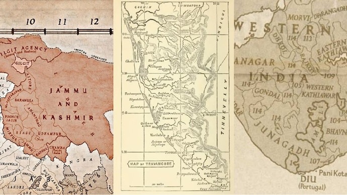 The division of India and the creation of Pakistan posed a tough choice for princely states
