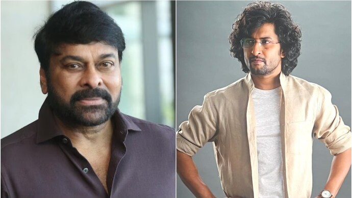 Chiranjeevi and Nani collaborate for the former's next film. Chiranjeevi and Nani