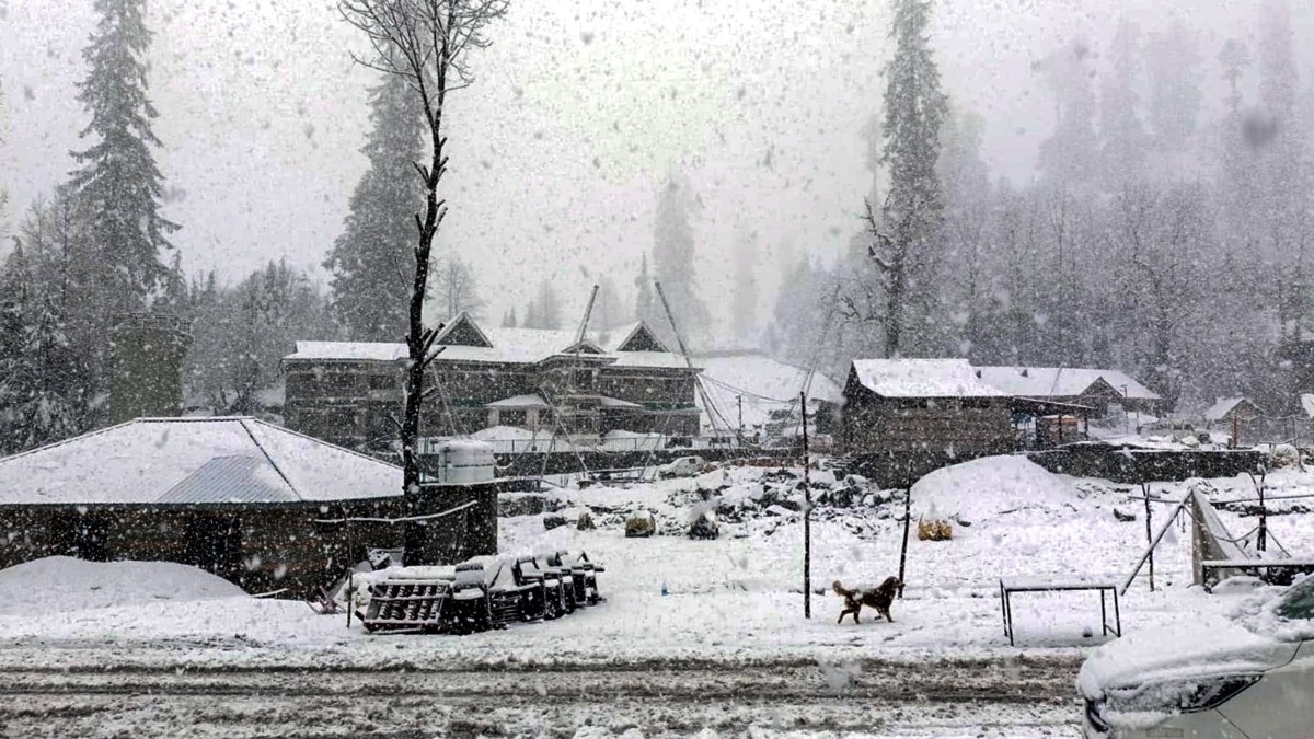 Snowfall draws thousands to Manali, but traffic chaos dampens holiday spirit