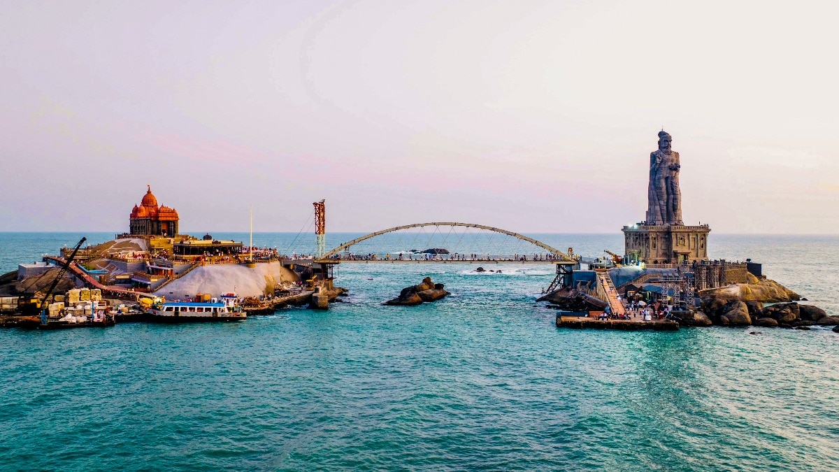 Kanyakumari glass bridge