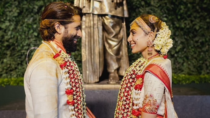 Nagarjuna shares new pics from Naga Chaitanya-Sobhita Dhulipala's wedding
