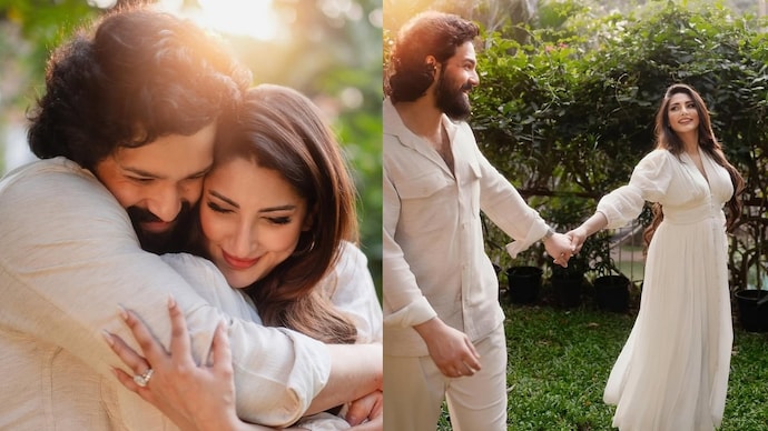 Akhil Akkineni and Zainab Rawadji will reportedly get married in March. (Photo credit: Instagram/Akkineniyakhil) Pictures of Akhil Akkineni and Zainab Rawadji.