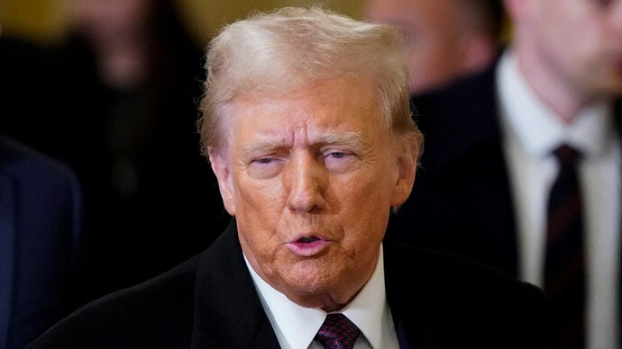 US President-elect Donald Trump at the Capitol building in Washington DC on January 8. (Photo: Reuters/File)