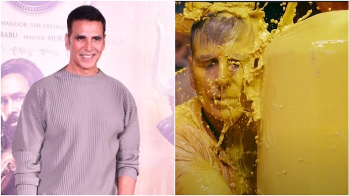 Akshay Kumar reacted to Shivalinga Hugging Ro. (Credit: Yojen Shah/YouTube) Akshay Kumar reacted to Shivalinga Hugging Ro.