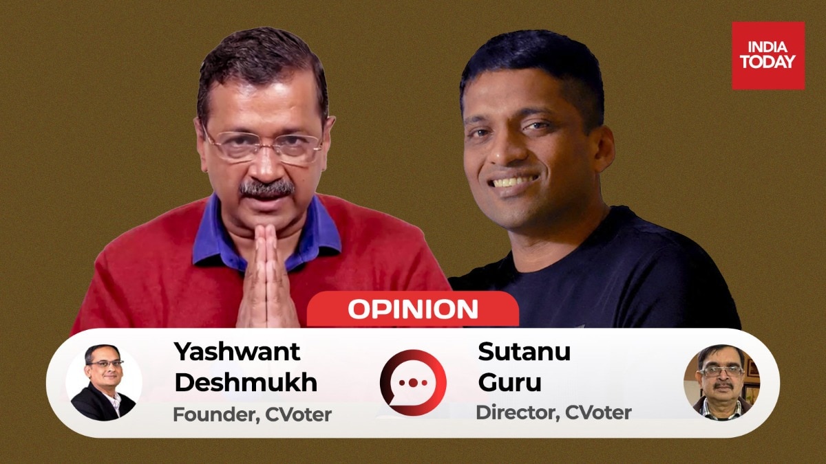 Arvind Kejriwal and Byju Raveendran