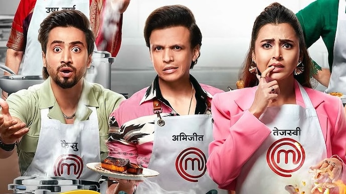 Celebrities enjoying their time at Celebrity MasterChef