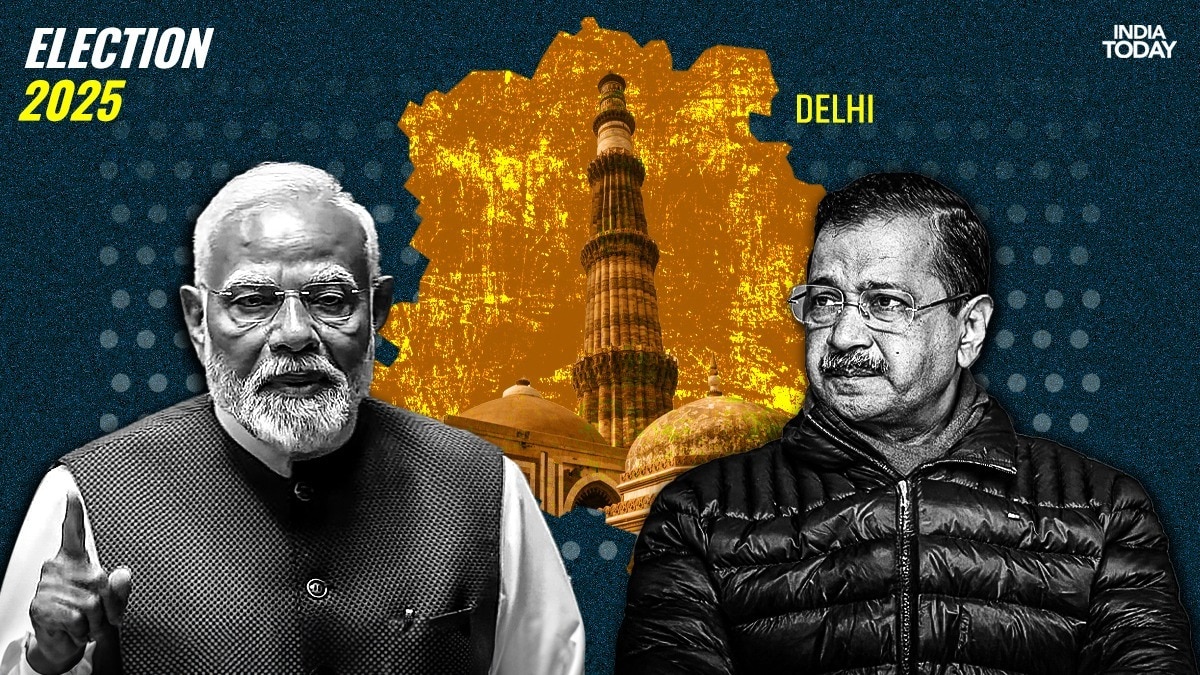 Delhi election exit polls: PM Narendra Modi and Arvind Kejriwal