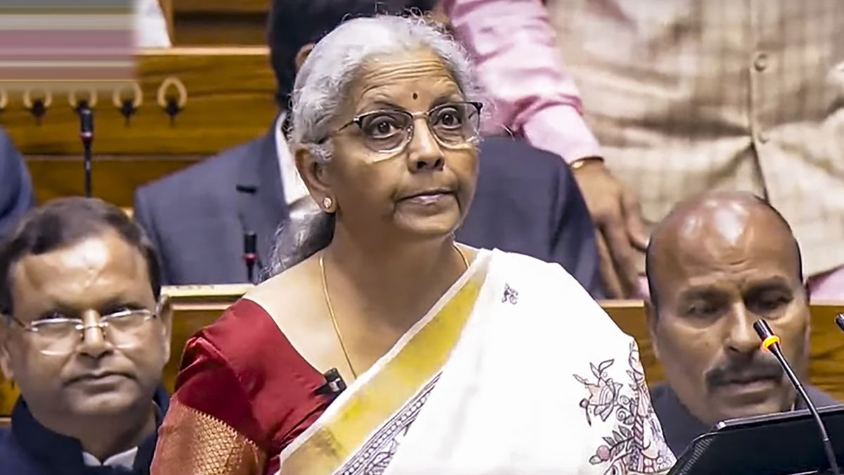 Finance Minister Nirmala Sitharaman