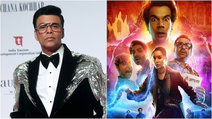 Karan Johar talked about becoming the biggest hit of 2024 about Stree 2. (Photo - PTI, Madock Films) Karan Johar talked about becoming the biggest hit of 2024 about Stree 2. (Photo - PTI, Madock Films)