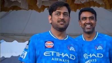 Watch: MS Dhoni and R Ashwin reunited as CSK amp up IPL 2025 preparations