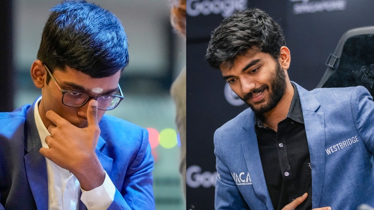 R Praggnanandhaa stuns World Champion D Gukesh to win Tata Steel Chess Masters