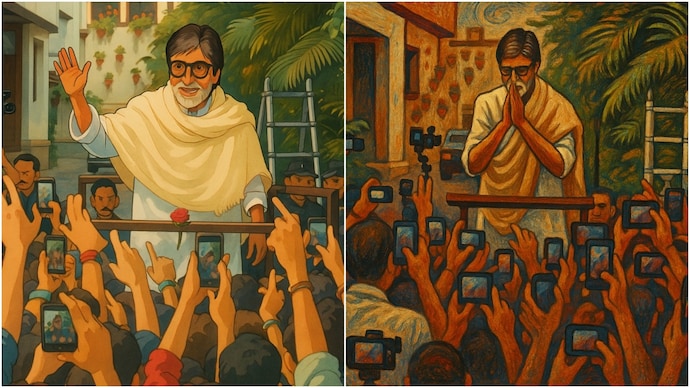 Amitabh Bachchan hoped on the trend. (Photo: Tumblr/Amitabh Bachchan Blog) Amitabh Bachchan