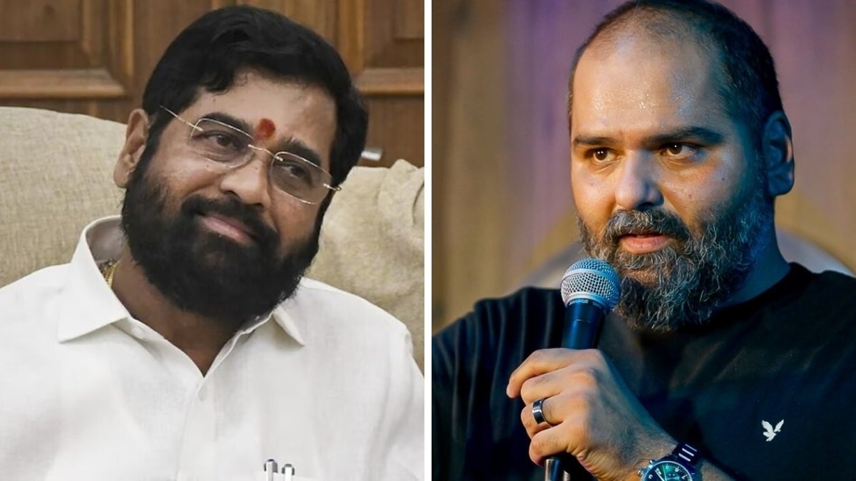 Eknath Shinde and Kunal Kamra