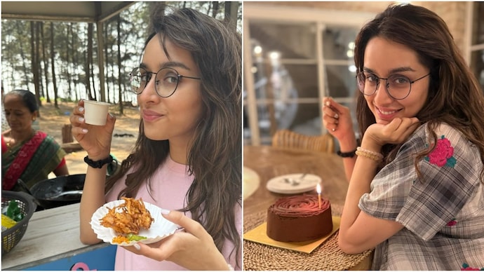 Shraddha Kapoor's birthday celebrations. (Credit: Instagram/devotee) Shraddha Kapoor's birthday celebrations.