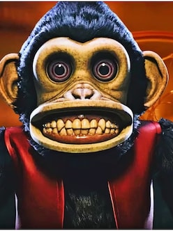 Theo James in a still from The Monkey trailer.