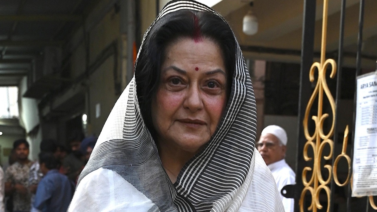 Veteran actor Moushumi Chatterjee