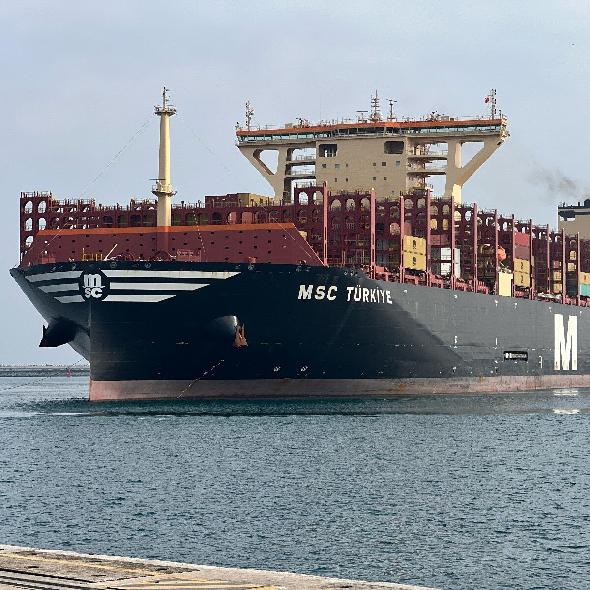 2014年２LP 冨田ラボShipbuildingキリンジ参加！ MSC Turkiye docks at Adani's Vizhinjam Port, welcomes world's