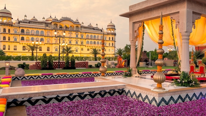 Noor Mahal, known for weddings, is now a preferred trip on a long weekend. Photo: Instagram/ Noor Mahal Noor Mahal, known for weddings, is now a preferred trip on a long weekend.