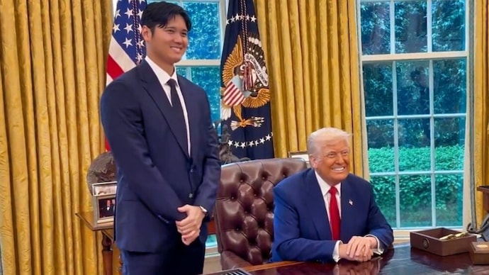MLB: Trump praises Ohtani's looks, takes jab at unnamed senators during Dodgers' White House visit - India Today