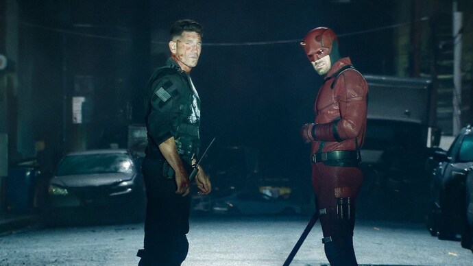 Ben Affleck shared his admiration for Jon Bernthal’s portrayal of Frank Castle, aka The Punisher, in the Marvel series 'Daredevil: Born Again'. (Photo: X/@slither2006)