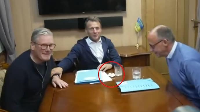 Emmanuel Macron, Keir Starmer caught on cam at alleged cocaine party?  Here's the truth - India Today