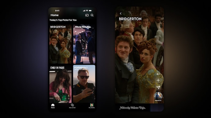 Testing the vertical video for Netflix Mobile, set on rival Instagram reels and YouTube shorts Testing the vertical video for Netflix Mobile, set on rival Instagram reels and YouTube shorts