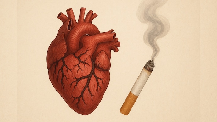 The stealth effects of tobacco and its components trigger a range of changes within the cardiovascular system. (Photo: Liberal AI) Sneaky effects of tobacco and its components trigger a range of changes within the cardiovascular system