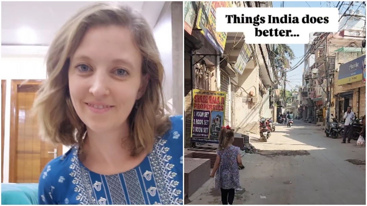 US woman lists 10 practical things India does better than other places (Photos: Kristen Fischer/Instagram) US woman lists 10 practical things India does better than other places