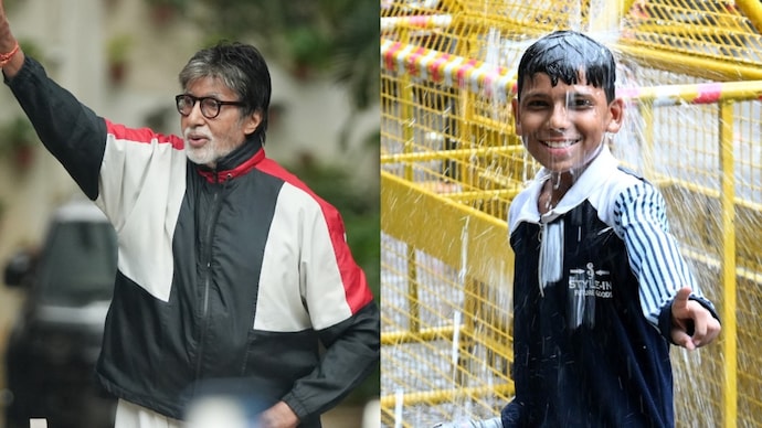 Thanks to Big B for those fans outside Jula despite the extreme weather conditions. (Photo Credit: Bachchan Bol) Amitabh Bachchan