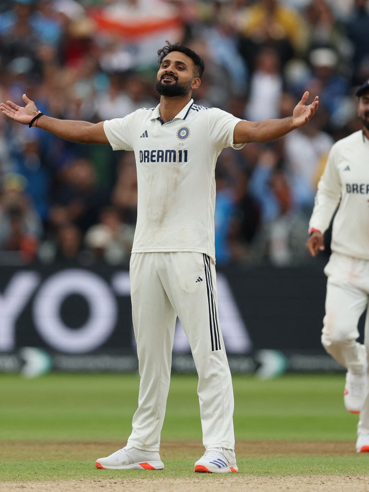 Akash Deep skiddy seamers dismantle England batters at Edgbaston Test match  - India Today