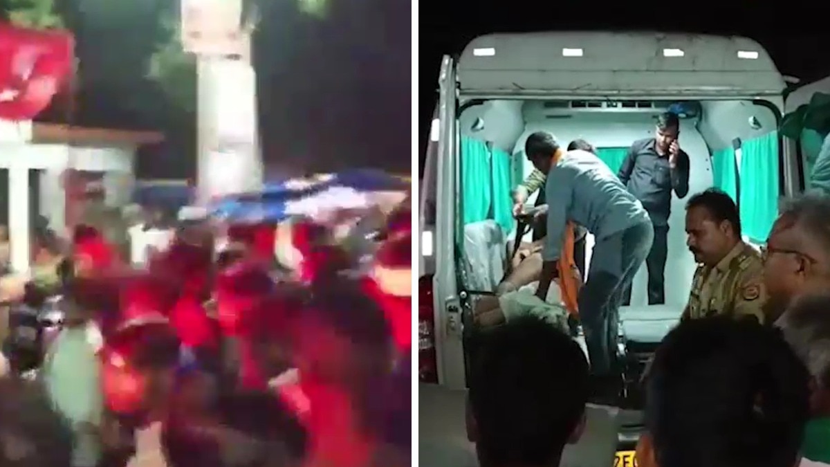 2 dead, over 40 injured after electric shock triggers panic at temple in UP