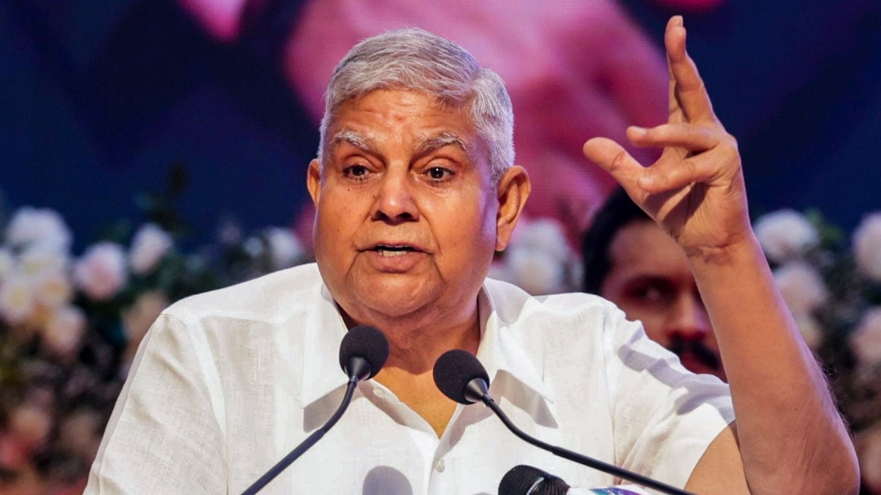President accepts Jagdeep Dhankhar's resignation as Vice President, forwards it to Home Ministry