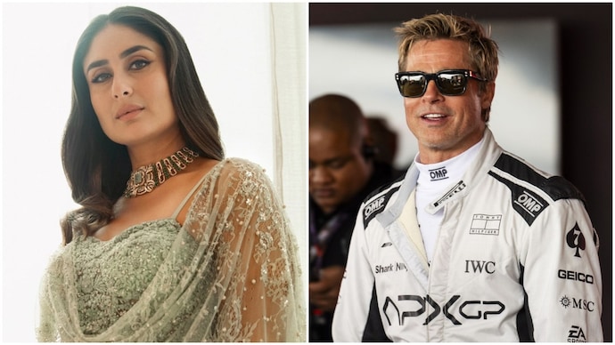 Kareena Kapoor told about Brad Pitt in F1. (Photo: Instagram, IMDB) Kareena Kapoor Gush about Brad Pitt in F1
