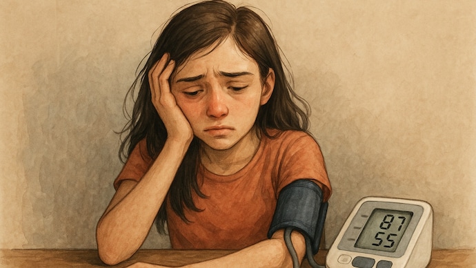 In some cases, low BP may deprive the brain, heart, and organs of vital oxygen and nutrients. (Representative image created by AI)